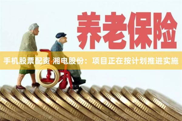 手机股票配资 湘电股份：项目正在按计划推进实施