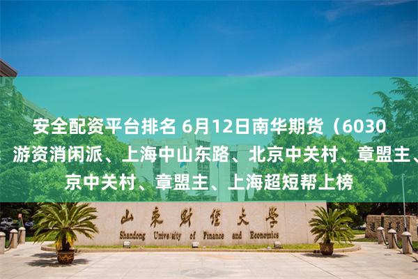 安全配资平台排名 6月12日南华期货（603093）龙虎榜数据：游资消闲派、上海中山东路、北京中关村、章盟主、上海超短帮上榜