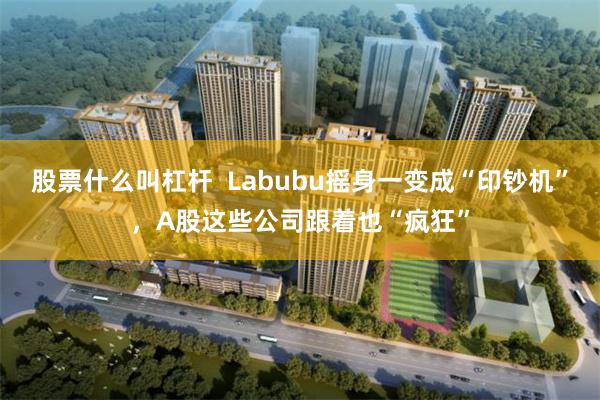 股票什么叫杠杆  Labubu摇身一变成“印钞机”，A股这些公司跟着也“疯狂”