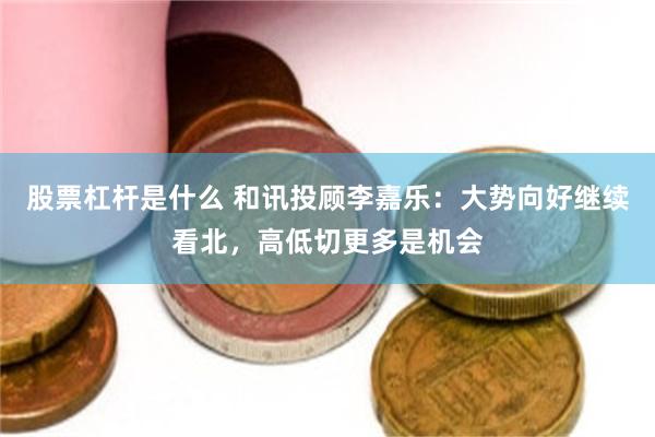 股票杠杆是什么 和讯投顾李嘉乐:大势向好继续看北,高低切更多是机会