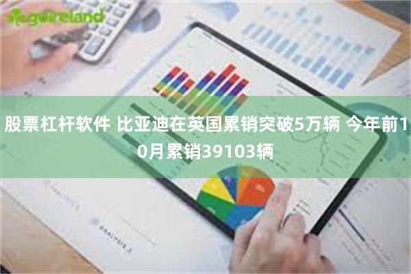 股票杠杆软件 比亚迪在英国累销突破5万辆 今年前10月累销39103辆